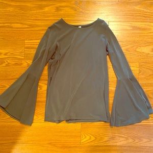 Green long sleeve shirt